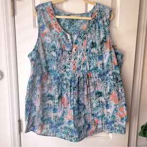 Kim Rogers Sleeveless Blouse